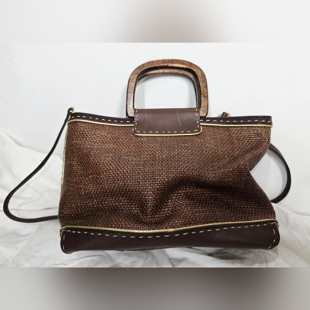 Sigrid Olsen Textured Brown Crossbody Bag - Picture 4 of 8